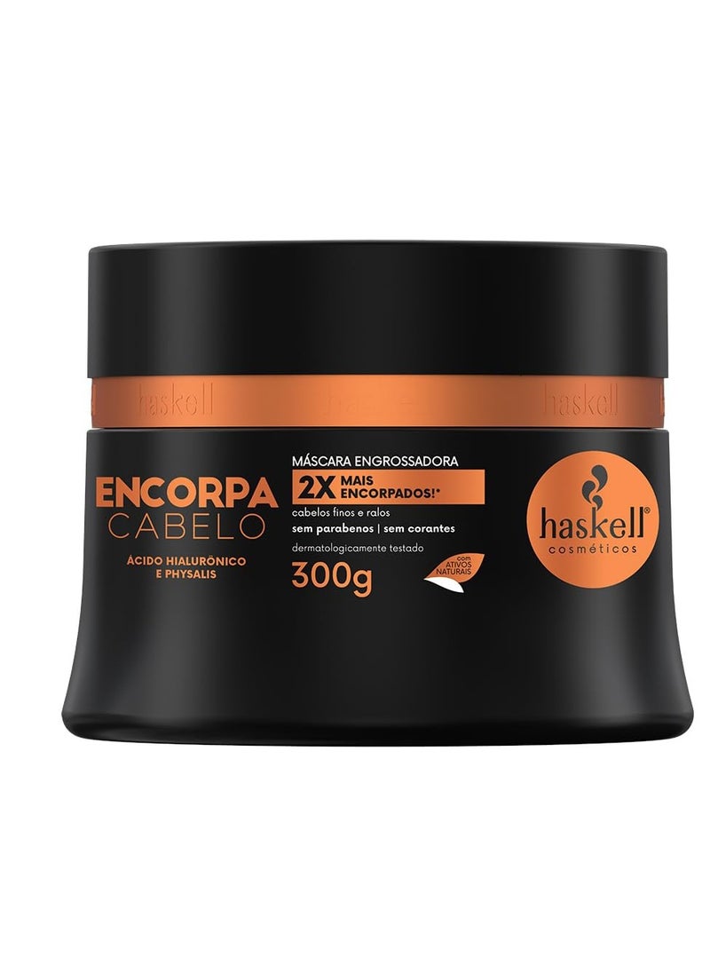 Haskell Haskell - Linha Encorpa Cabelo - Mascara 300 Gr - (Thickens Hair Collection - Mask Net 10.58 Oz) 