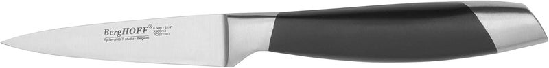 BergHOFF Essentials Paring Knife, 8.5cm Stainless Steel with Comfort Grip - Image 1