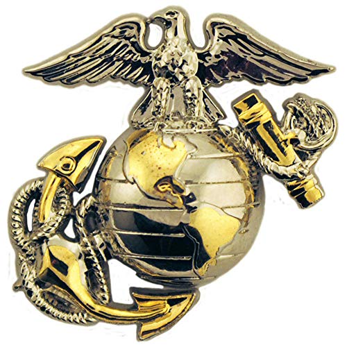 EagleEmblems United States Marine Corps Gold Tone Logo Emblem Lapel / Hat Pin - Image 5
