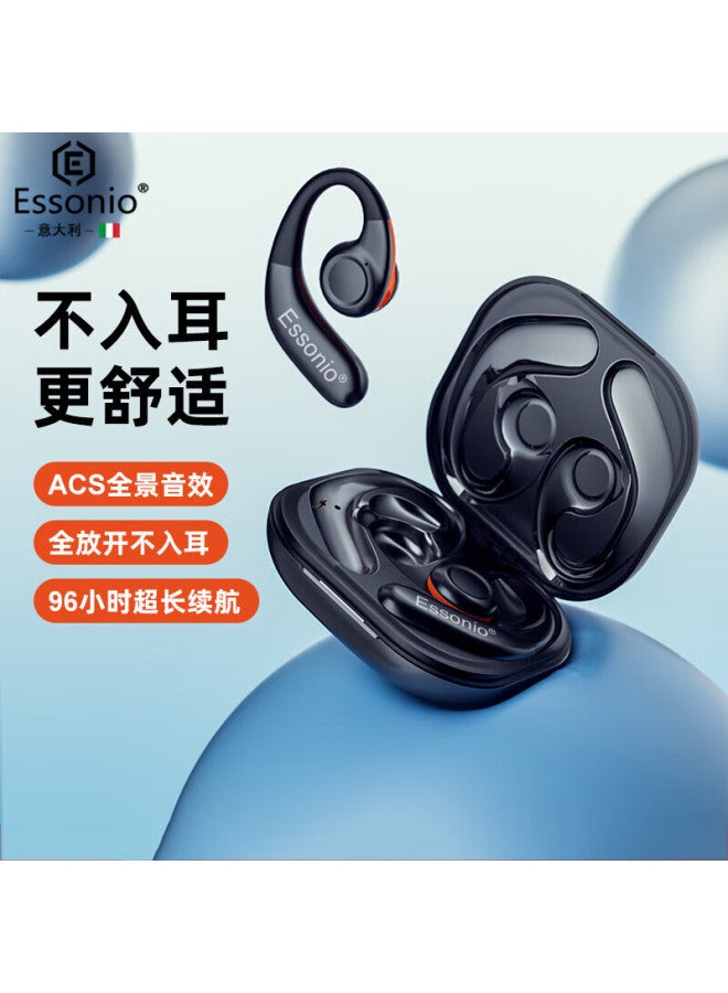 Essonio Italian Brand M13 [annual Hot Promotion], Ear-hook Bluetooth Bone Conduction Concept Ranking, Earphones For Running, Sports, Calls, Long Battery Life, Suitable For Huawei - Image 1