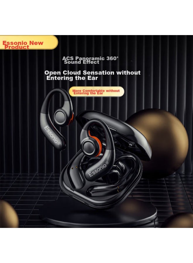 Essonio Italian Brand M13 [annual Hot Promotion], Ear-hook Bluetooth Bone Conduction Concept Ranking, Earphones For Running, Sports, Calls, Long Battery Life, Suitable For Huawei - Image 2