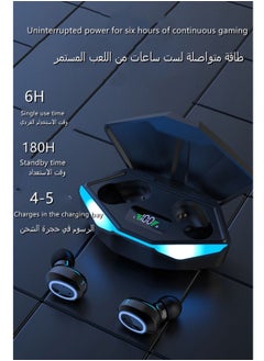 Generic TWS gaming bluetooth headset 5.0 low latency breathing light binaural in-ear e-sports chicken sports gaming headset wireless earbuds true wireless compatible apple Suitable for Android and other syste  - Image 5