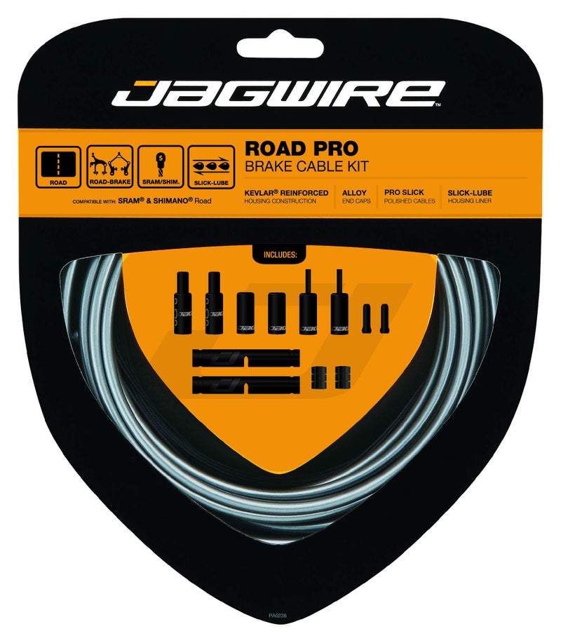 Jagwire JCK203 Ice Grey Road Pro Brake Kit, Shimano/SRAM - Image 5