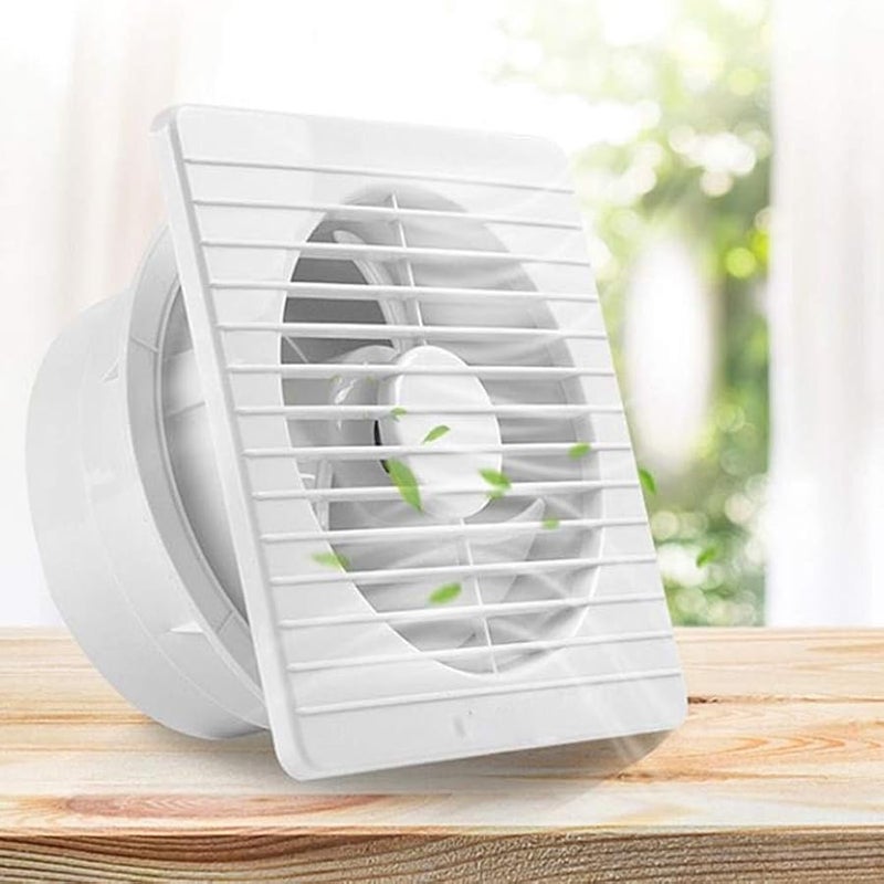 6 Inch Low Noise 10W Exhaust Fan Wall Mounted Ventilation For Home Bathroom Kitchen - Image 5