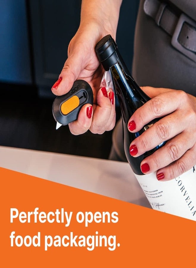 Slice Mini Box Cutter, Manual Retracting, Safe Ceramic Box Cutter Lasting 11x Longer than Metal, Keychain Box Opener, 1 Pack - Image 4