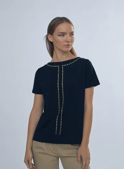 Lola Casademunt T-shirt with stud details