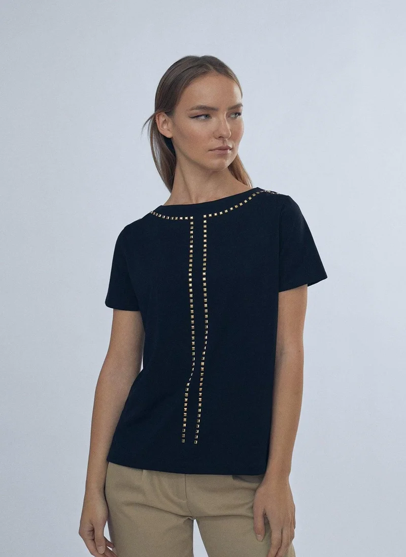 Lola Casademunt T-shirt with stud details