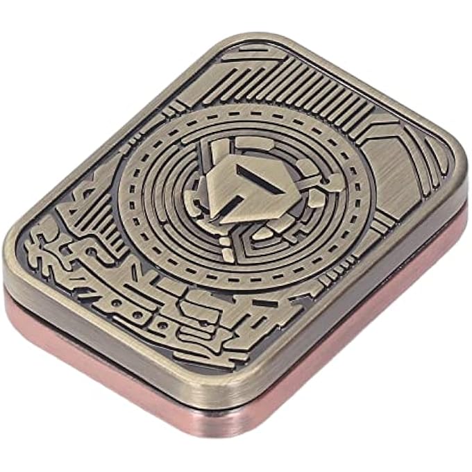POENVFPO Magnetic Push Slider Toy Metal Stress Relief Adult Office for Autism Anxiety for Student Metal Material - Image 1
