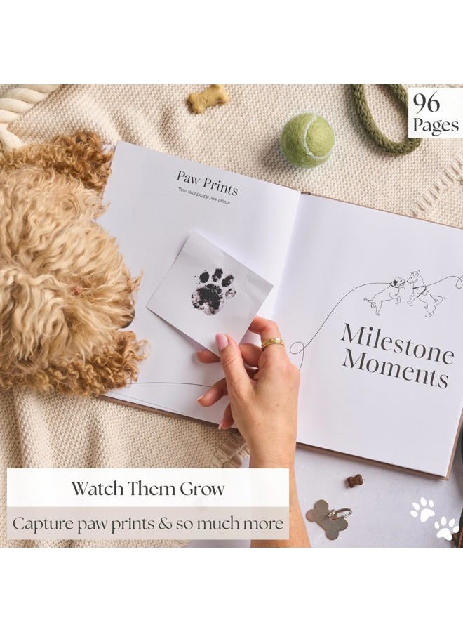Bibi & Beau Dog Memory Book Keepsake Photo Album - Gifts For New Puppy Owners Dog Lovers - Memorial Gift For Dog Mom and Dad - Image 5