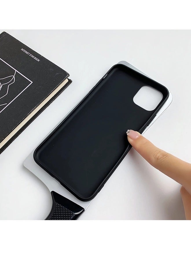 ShebSheb Knife Phone Case for iPhone 13,Creative Cute High Imitation Spoof Fun Silicone Phone Case - Image 2