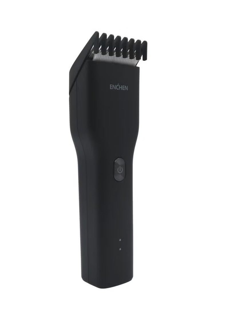 ENCHEN Professional Cordless Electric Hair Clippers for Men – USB Rechargeable Head Shaver with One-Button Length Lock, Adjustable Cutting Lengths (0.7–21mm), Multipurpose Grooming Tool for Beard, Hair, and Body Trimming (Black)  - Image 1