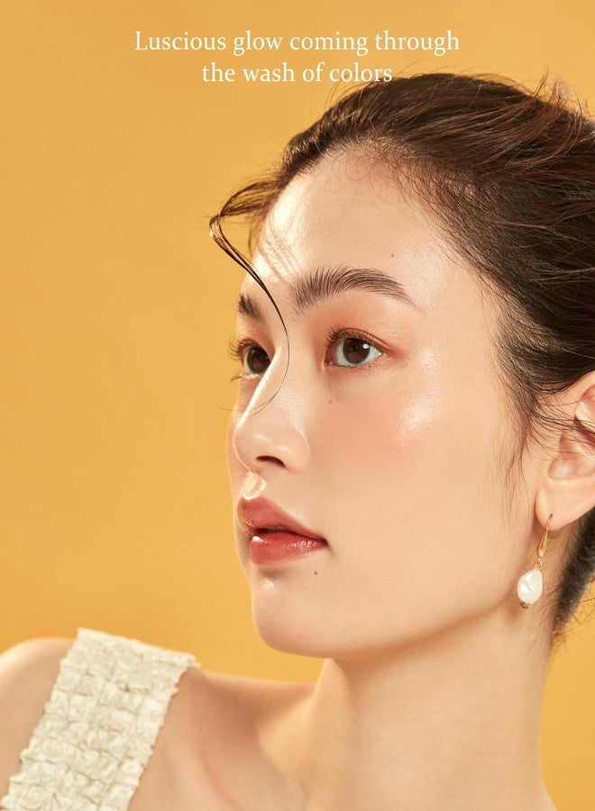 هينس مُحسّن المزاج السائل المتوهج - مُلوّن شفاه غير لزج ومقاوم للماء للنساء - مُلمّع شفاه يدوم طويلاً لإطلالة طبيعية ومتألقة - مكياج سائل مرطب، 0.16 أونصة سائلة (بدون حدود) - Image 4