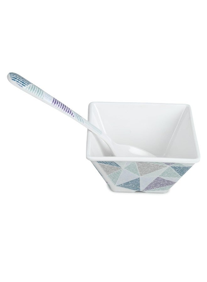 Bataniya Triple Coated 9-Piece Serving Set, a Blend of Elegance and Resilience in Melamin Craftsmanship - Image 2