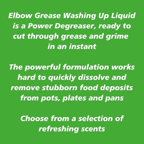Elbow Grease Washing Up Dishwasher Liquid 600ml - Image 4