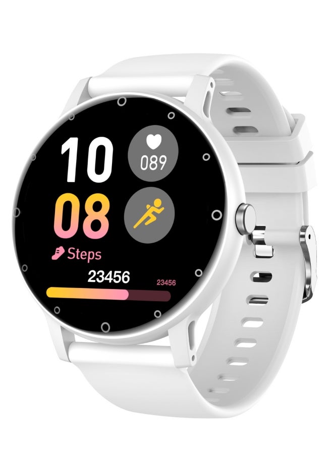 Generic S88 PRO Bluetooth Full Touch Call Smart Watch AMOLED Display 190mAh 1.39 Inch Midnight Black Silicone Strap  - Image 1