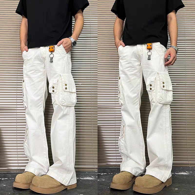 Unisex Casual Daily Denim Jeans - Image 3
