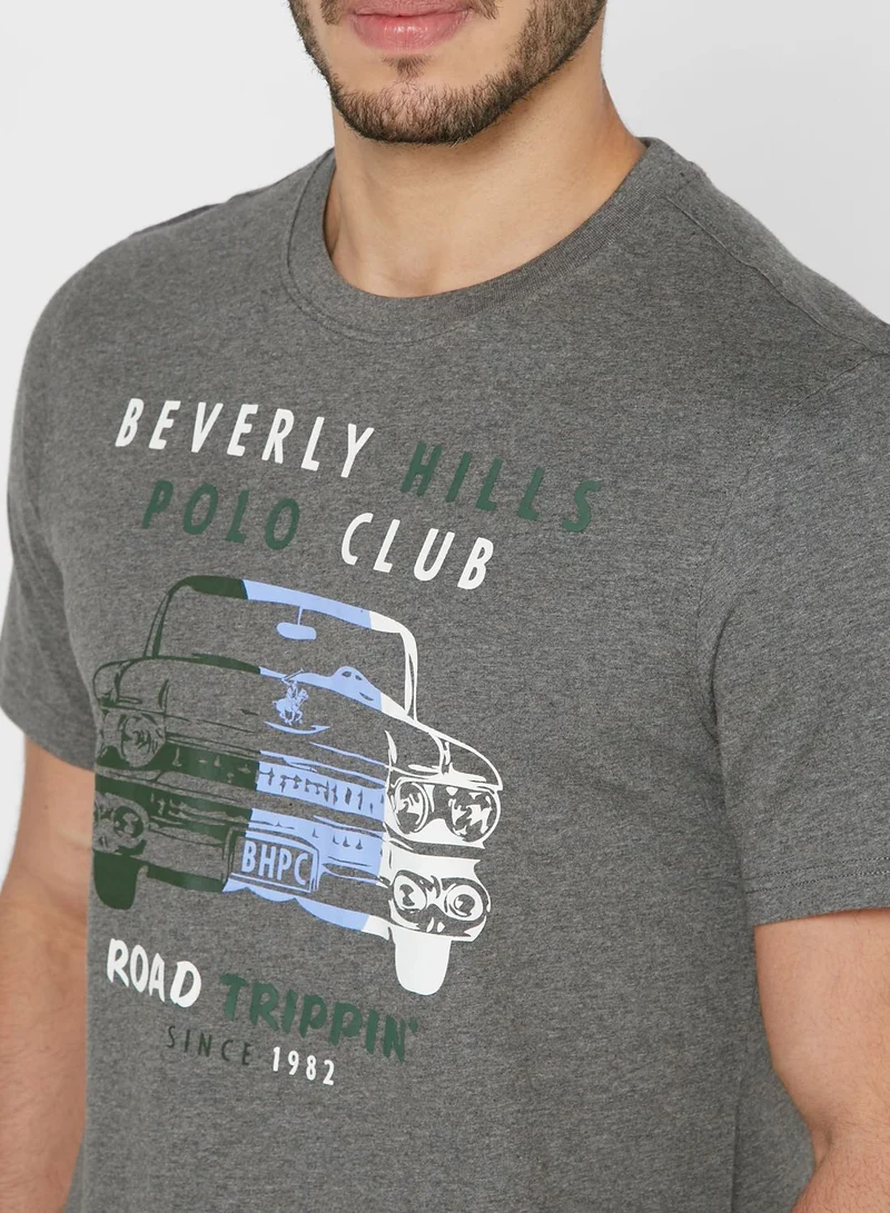 bhpoloclub Road Trippin Crew Neck T-Shirt