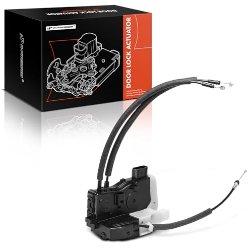 A-Premium Door Lock Latch & Cable Assembly Compatible with Hyundai Vehicles - Tucson 2010 2011 2012 2013 2014 2015 2016 2017 Sport Utility - Front Left Driver Side, Replace# 81310-2S000, 813102S000 - Image 1