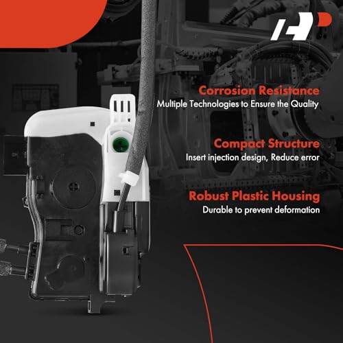 A-Premium Door Lock Latch & Cable Assembly Compatible with Hyundai Vehicles - Tucson 2010 2011 2012 2013 2014 2015 2016 2017 Sport Utility - Front Left Driver Side, Replace# 81310-2S000, 813102S000 - Image 5