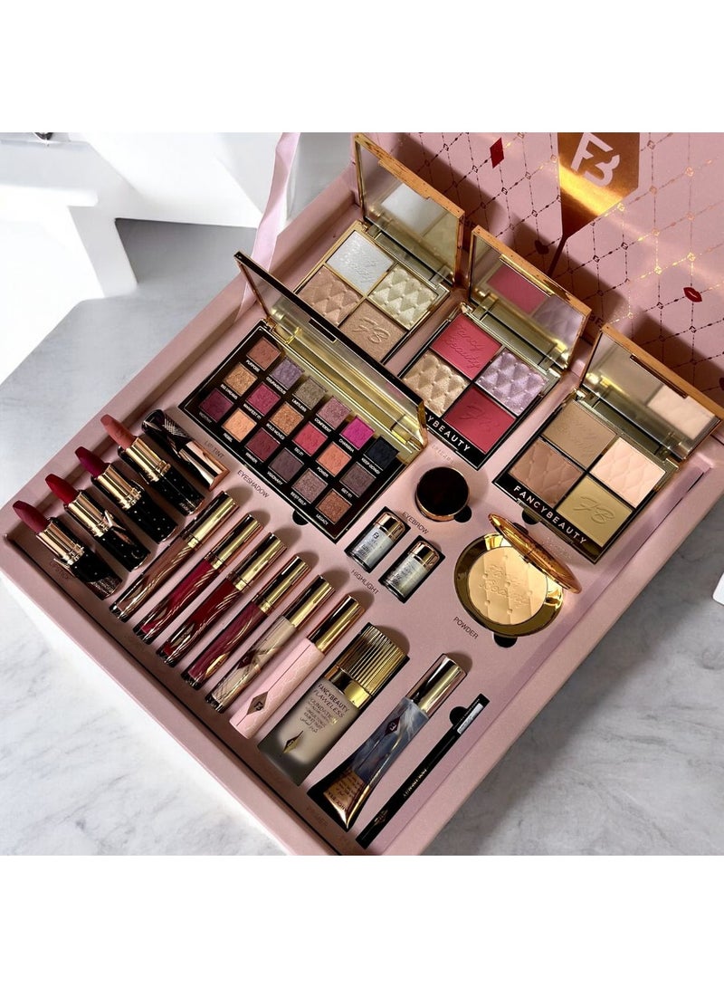 فنسي بيوتي بوكس مكياج متكامل 23 قطعة يجمع كل ما تحتاجينه - Image 3