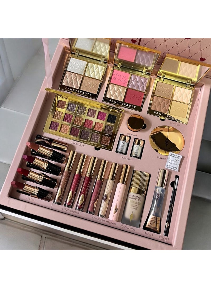 فنسي بيوتي بوكس مكياج متكامل 23 قطعة يجمع كل ما تحتاجينه - Image 4