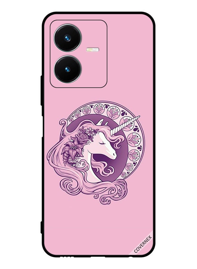 Covernex Protective Case Cover For Vivo Y22s Unicorn Art - Image 1
