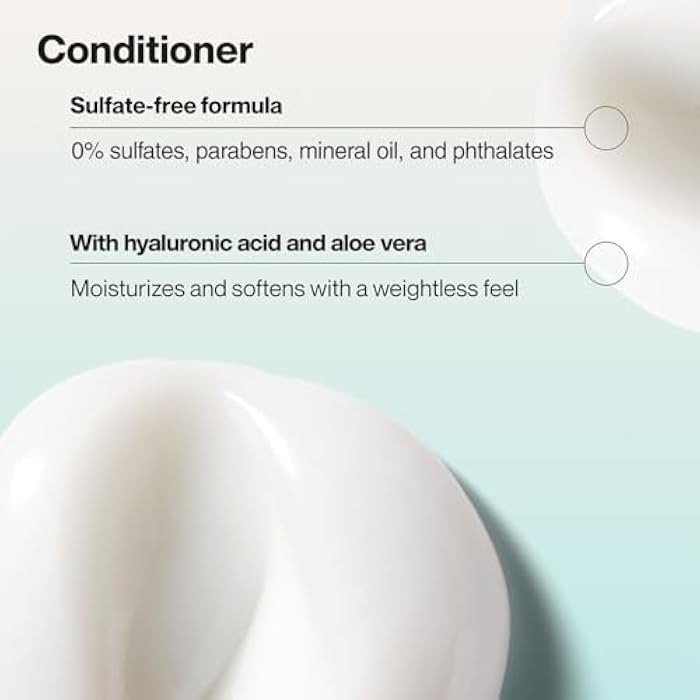 Suave Moisture Repair Sulfate-Free Shampoo & Conditioner Set – Lightweight, Hydrating Hair Treatment for Dry, Damaged Hair, 12.6 Oz Ea - Image 4