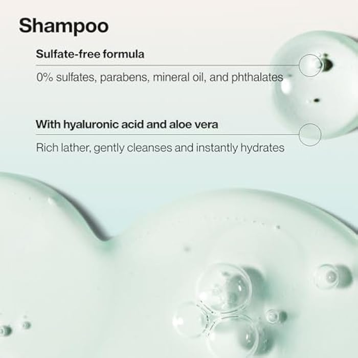 Suave Moisture Repair Sulfate-Free Shampoo & Conditioner Set – Lightweight, Hydrating Hair Treatment for Dry, Damaged Hair, 12.6 Oz Ea - Image 3