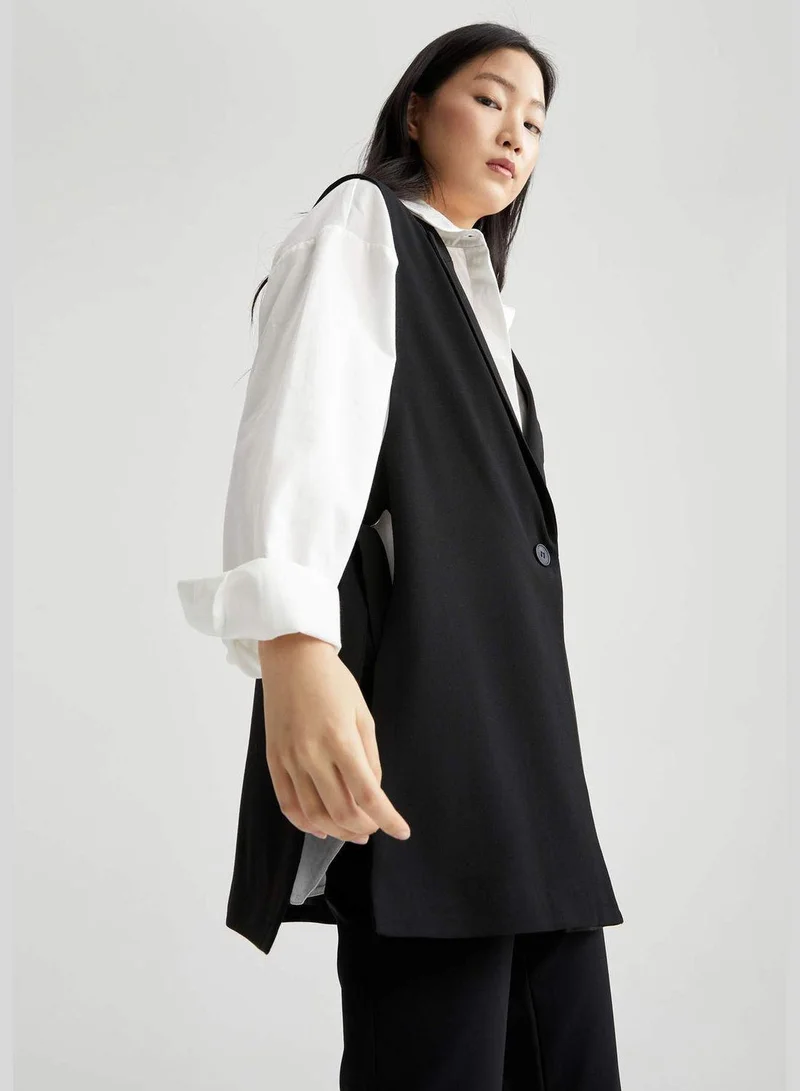 DeFacto Slim Fit Sleeveless Gilet