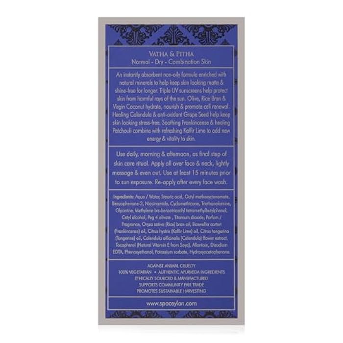 SPA CEYLON Frankincense Face Protector | Daily Face Moisturizer Cream for Men with Day SPF 25+ | Men's Facial Skincare Essentials - Image 5