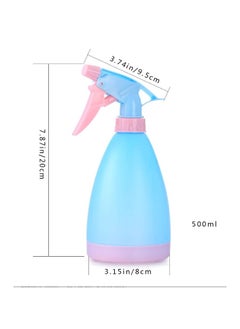 Generic "Large Water Spray Bottle 500ml - Plastic Water Spray Bottle for Plants and Cleaning Gardening, Nano Fine Mist Continuous Spray, Reusable Beauty Spray Bottle, Plastic Watering, and Hair Spray for Hair Styling, Multiple Colors (Comes in Random Colors)"  - Image 2