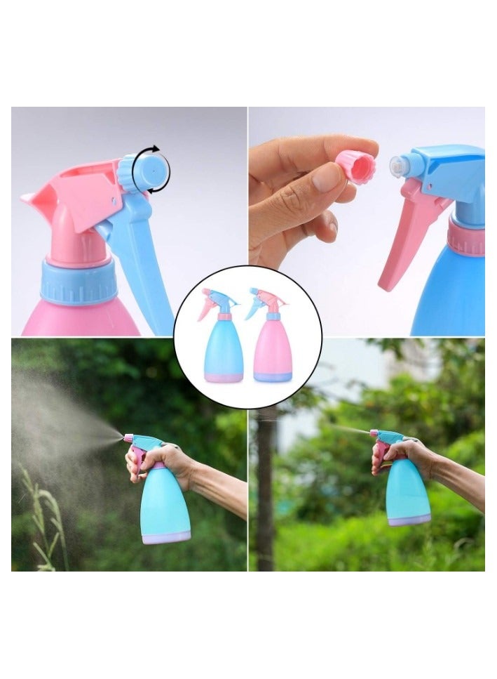 Large Water Spray Bottle - Plastic Water Spray Bottle for Plants and Cleaning Gardening, Nano Fine Mist Continuous Spray, Reusable Beauty Spray Bottle, Plastic Watering, and Hair Spray for Hair Styling, Multiple Colors (Comes in Random Colors) - Image 3