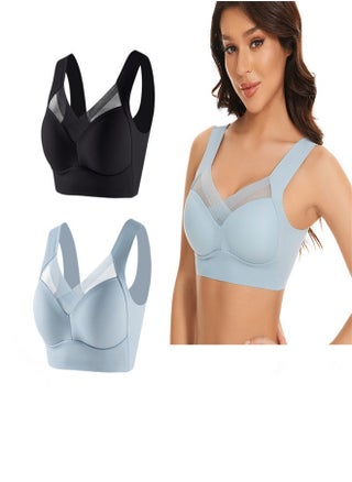 Black+Light Blue