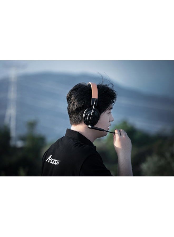 Accsoon Como SE 1H4R Kit (1 H + 4 R) - Includes ONE Host Headset and Four Remote Headsets - Ergonomic Design - 400 Meter Range - Image 5