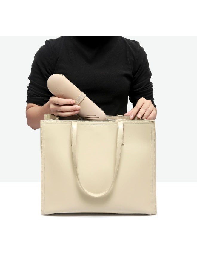 Travel Makeup Brush Holder,Make Up Organizer Bag Case,Cosmetic pouch,Toiletry Organizer,Silicon Small Makeup Brush Purse - Image 2