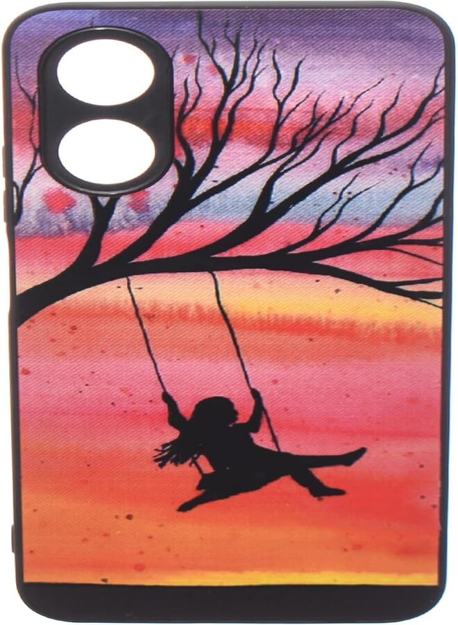 Boter. 3D High Quality Printed Back Cover With Robust Protection Against Drops Impacts For OPPO A17 - Multi Color