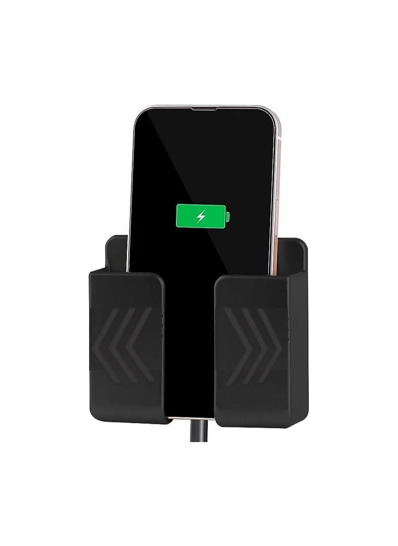 Generic Storage Box Wall Mount Charging Phone Stand Holder 