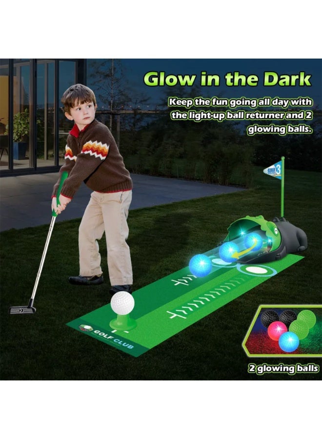 YY-Recheer Kids' Golf Practice Set, Indoor & Outdoor Fun Sports Toy for Children, Includes Clubs and Balls for Family Fitness & Play - Image 4