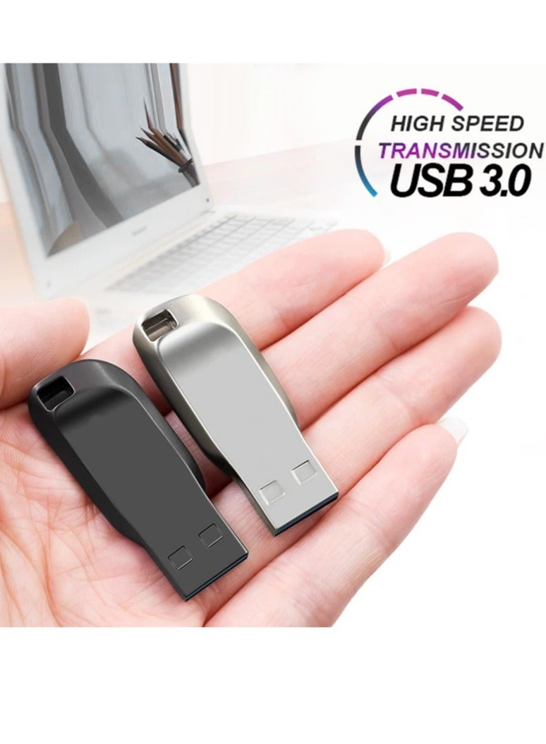 AROAQ 2TB USB 3.0 High speed Flash Metal Pen Drive Waterproof Black - Image 4