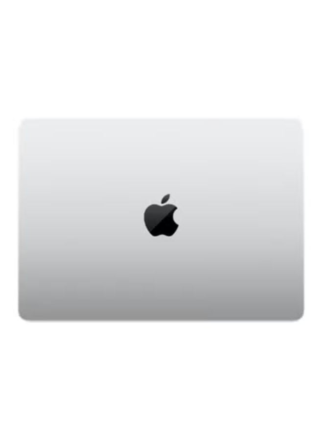 ابل  لابتوب ماك بوك برو MDE44 بشاشة 14 بوصة بدقة 3K، معالج M5 بعشرة أنوية (CPU وGPU)، ذاكرة تخزين 16 جيجابايت، قرص SSD بسعة 512 جيجابايت، بطاقة رسومات مدمجة، لوحة مفاتيح إنجليزية/عربية مع محول منافذ USB-C/VGA متعدد المنافذ من Apple الإنجليزية/العربية silver - Image 5