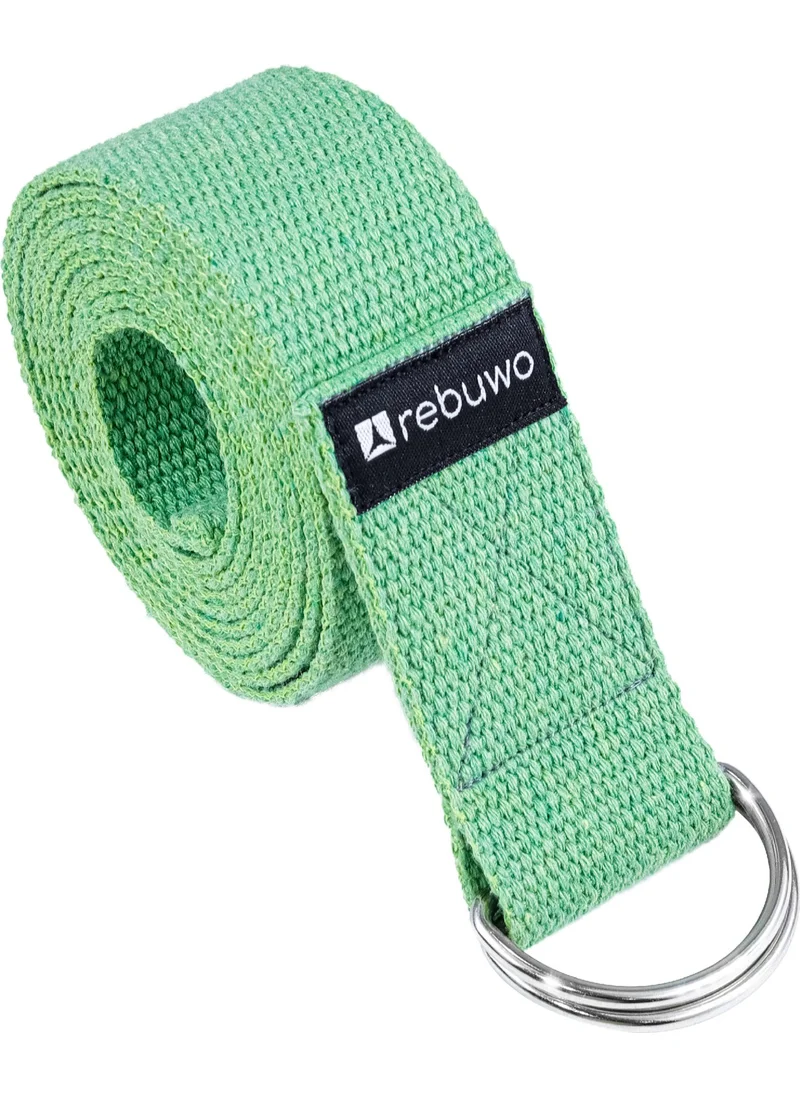 Rebuwo Natural 100% Cotton Yoga Belt 184 cm