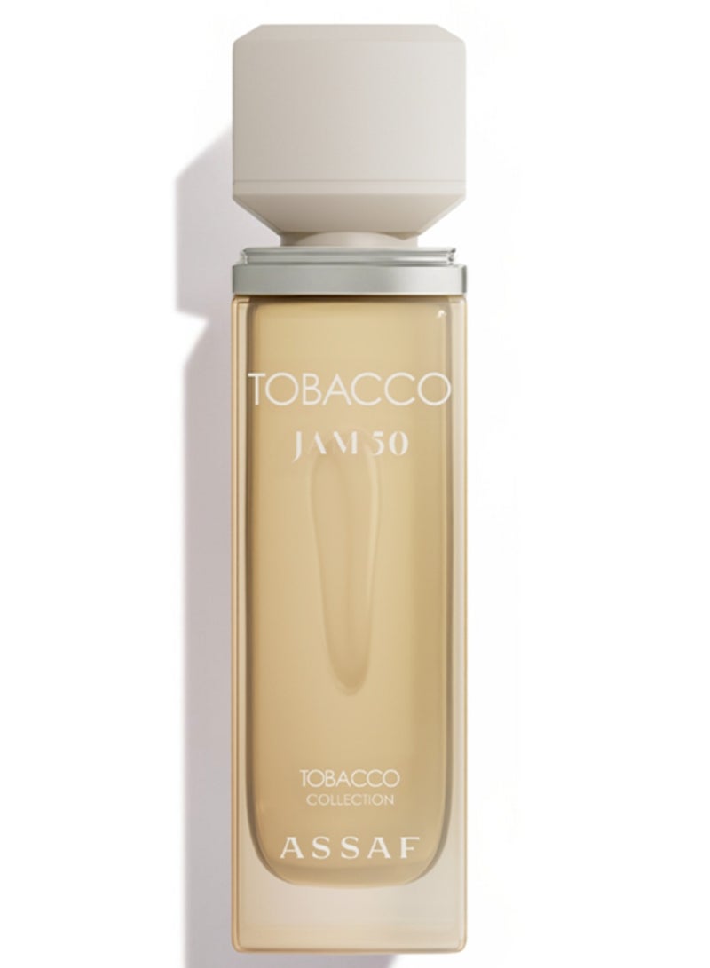 توباكو جام 50 من عساف - ثبات يدوم 3 ايام - 100 مل