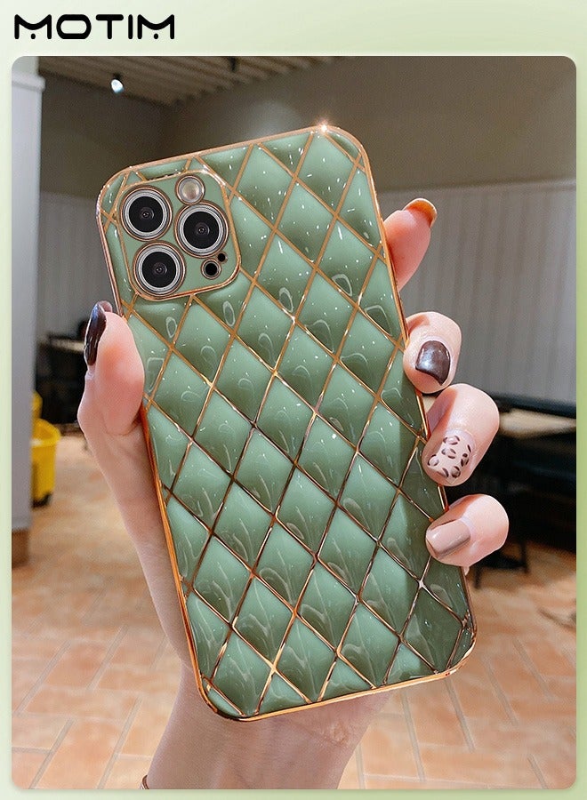 Motim iPhone 14 Pro/14 Pro Max Case Cover with Ring Holder, Plated Soft TPU Kickstand Cover, Slim Shockproof Full-Body Protection Phone Case - Image 3