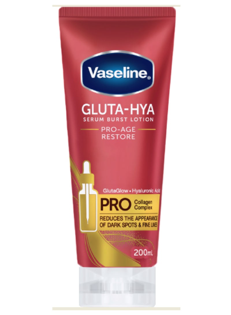VASELINE GLUTA-HYA PRO-AGE RESTORE 200ML