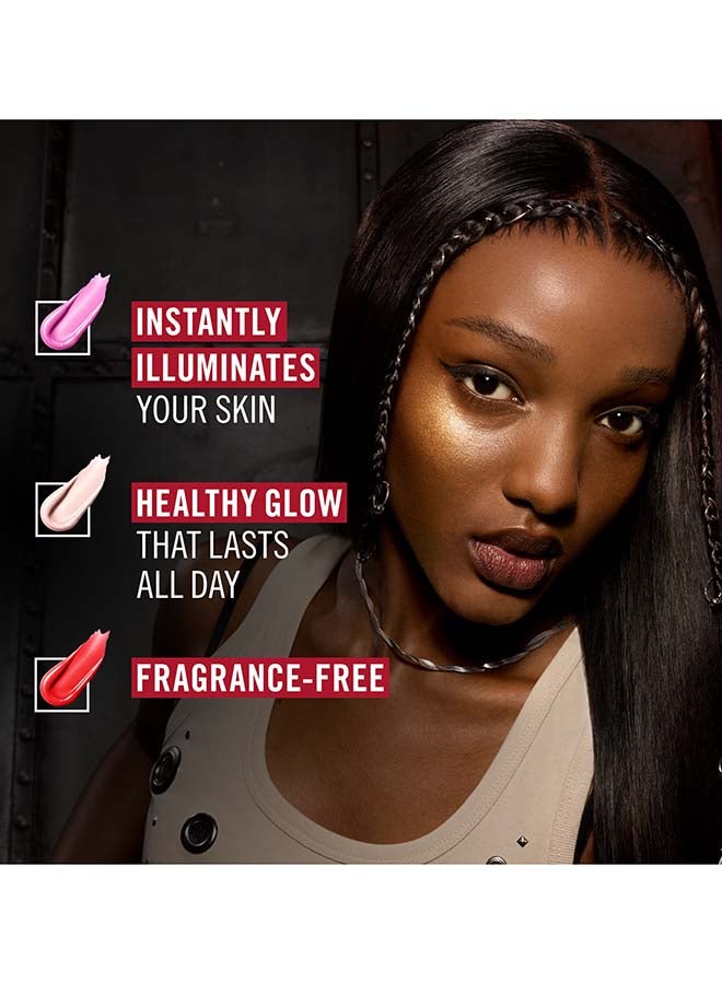 RIMMEL LONDON Multi Tasker Turbocharged Glow Liquid Illuminator - 005 - Iconic as Usual, 10ml - Image 3
