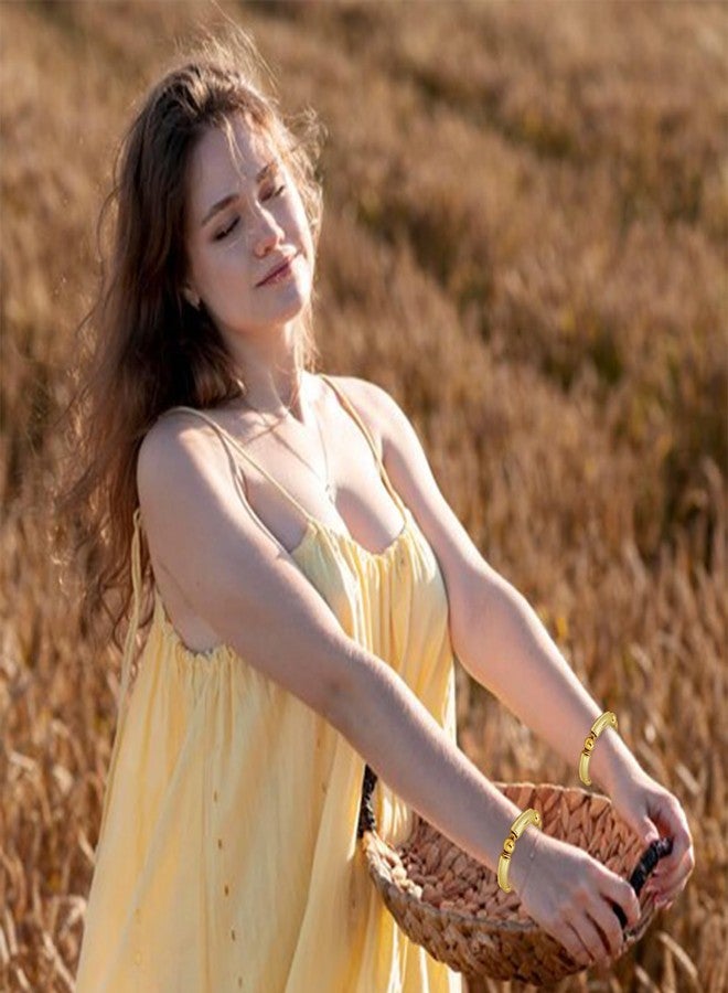 YBMYCM 3-4PCS Bamboo Tube Bangles Bracelet for Women Colorful Beads Elastic Bracelets Acrylic Chunky Bracelets for Women - Image 5