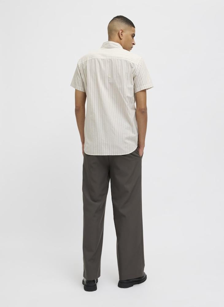 JACK & JONES Jjjoshua Stripe Detail Regular Fit Shirt  - Image 2