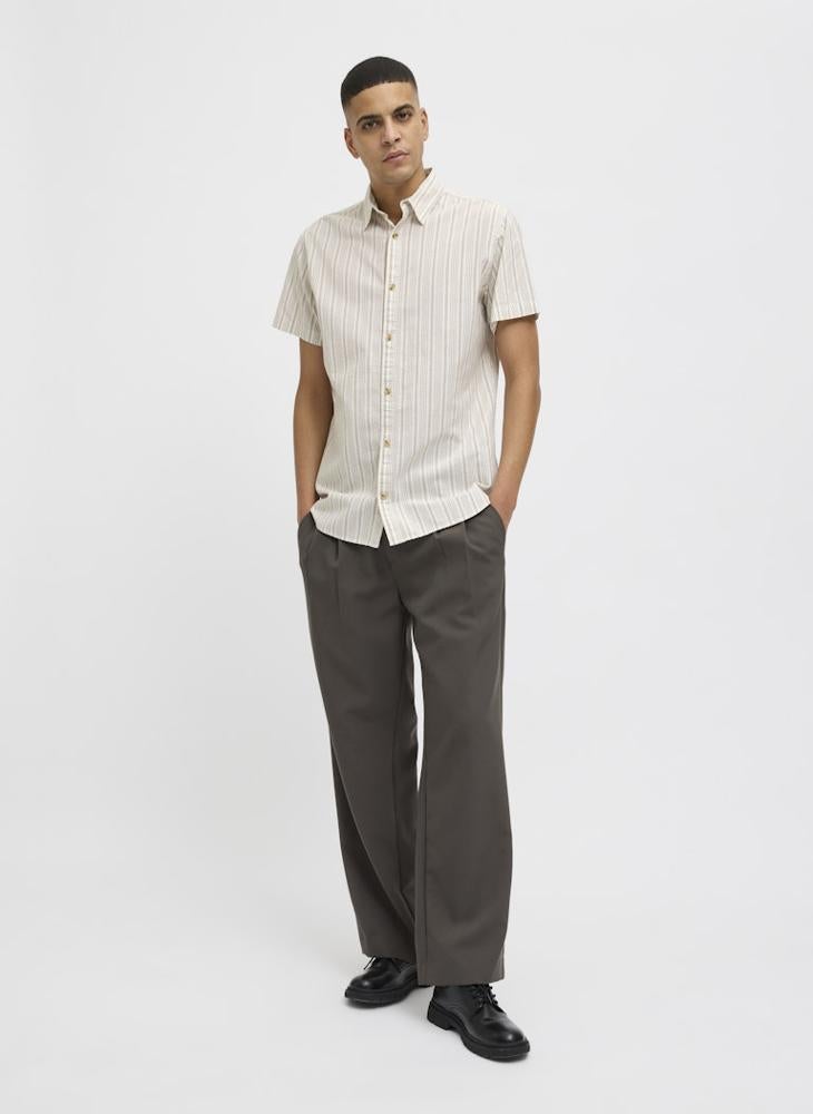 JACK & JONES Jjjoshua Stripe Detail Regular Fit Shirt  - Image 4