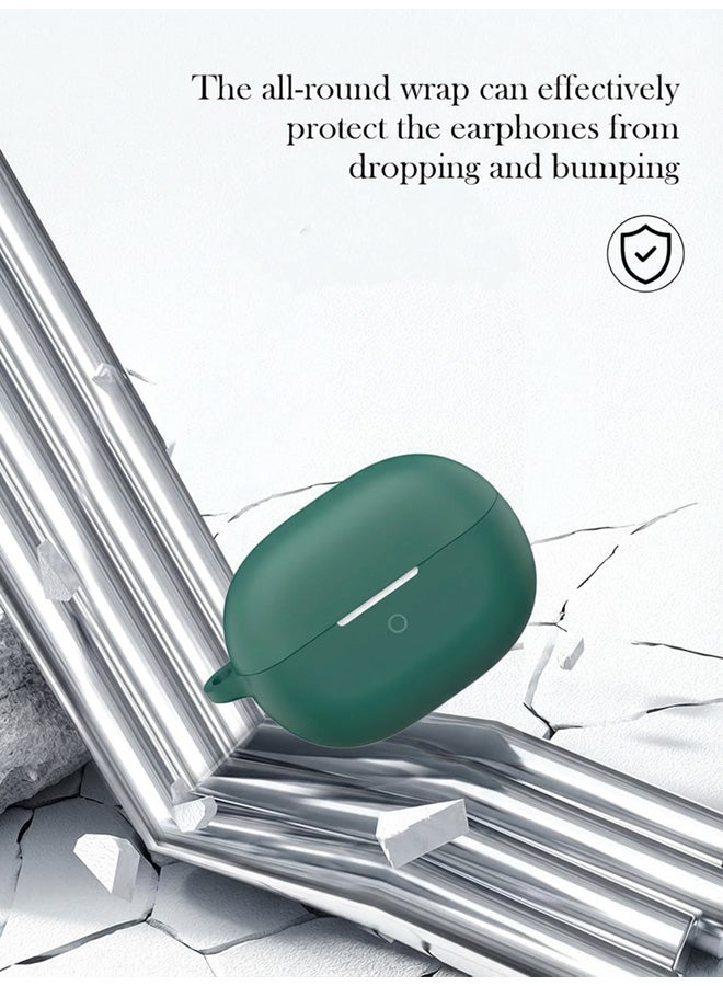 Huawei FreeBuds Pro 5 Case Cover with Cleaner Kit and Keychain, Soft Silicone Protective Case Cover for FreeBuds Pro 5 (Green) - view 5