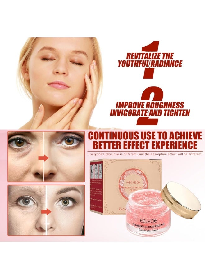 EELHOE Retinol Face Cream with Dragon Blood Extract – Firming & Brightening Care - Image 4